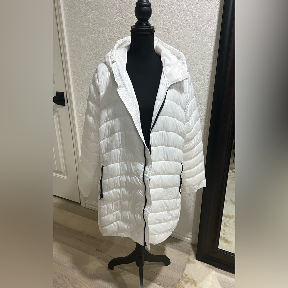 Gap white Puffer Jacket sz XXL